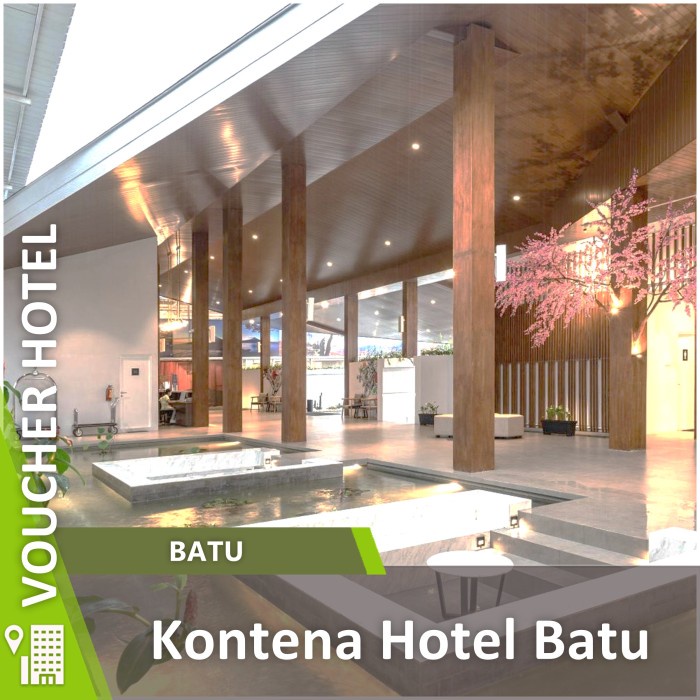 Kontena Hotel Batu  Voucher Hotel Murah