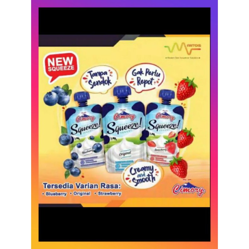 

CIMORY SQUEEZE YOGURT 120ml