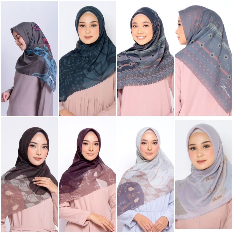 Hijab Zaskia Mecca/Dauky/Rabbani Scarf/Nibras Hijab/Annisa hijab/Ansania/Buttonscarves Original reje