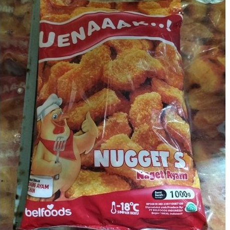 

Nagget ayam belfoods 1kg