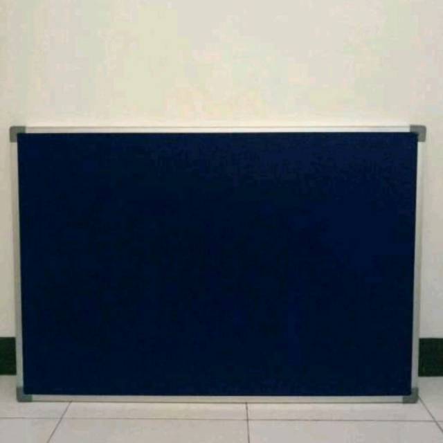 

Papan tulis/papan softboard bludru tusuk uk 90x120 /