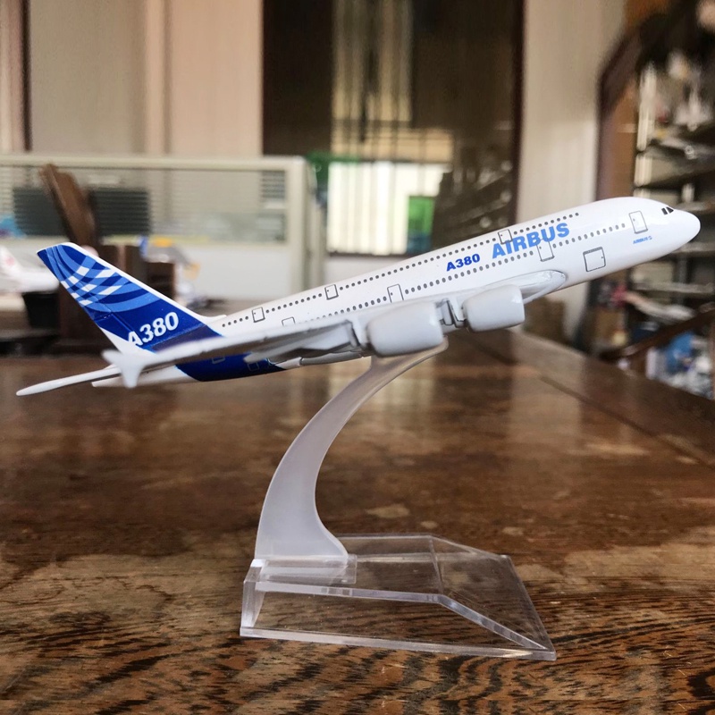 Boeing 747 B787 Model Pesawat Airbus 320 A380 Prototype Diecast Alloy 16CM