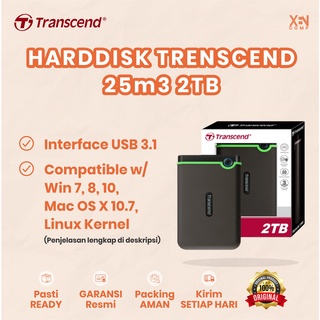 Hardisk / Harddisk / HDD Eksternal Transcend 2TB StoreJet 25M3 USB 3.0