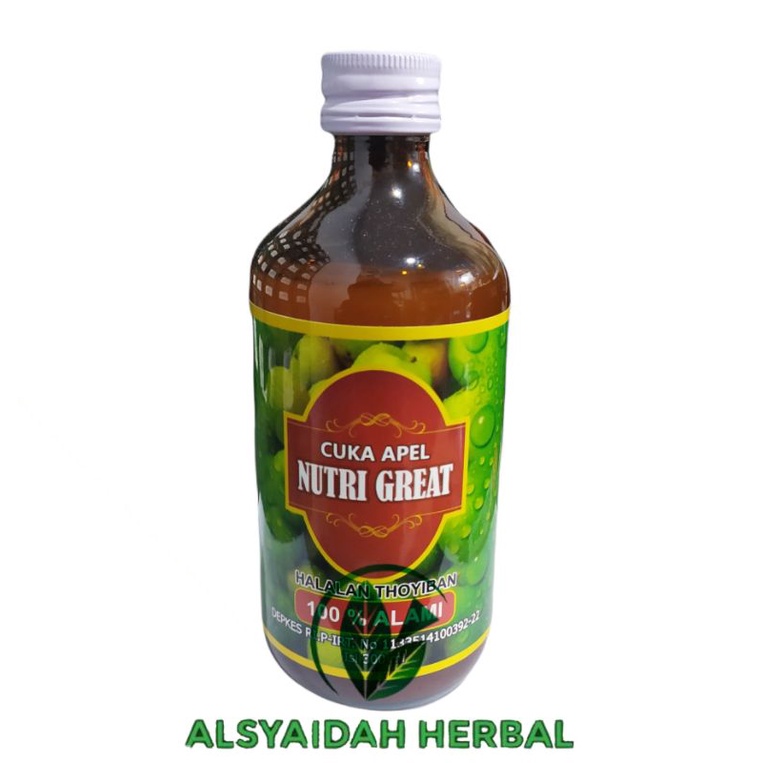 

Cuka Apel Nutri Great 300 ml ORIGINAL