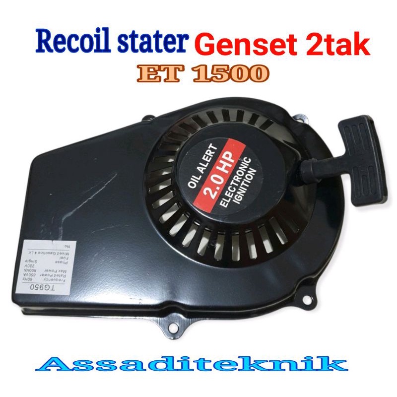 recoil stater selah engkolan genset 2tak