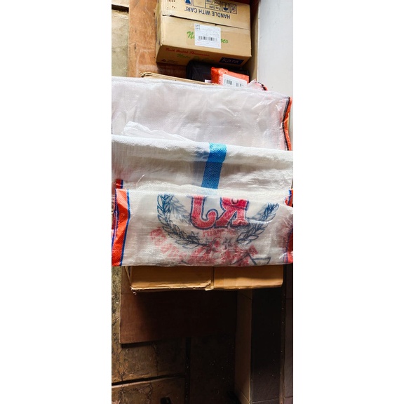 Karung Plastik Bekas Beras 50 kg || Makmur Abadi Official Store
