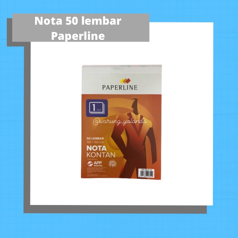 

Nota 50 Lembar Paperline