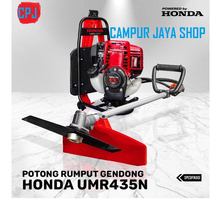 Mesin Potong Rumput HONDA UMR 435N Brush Cutter 4Stroke Garansi 4T ORI Alat Motong Rumput