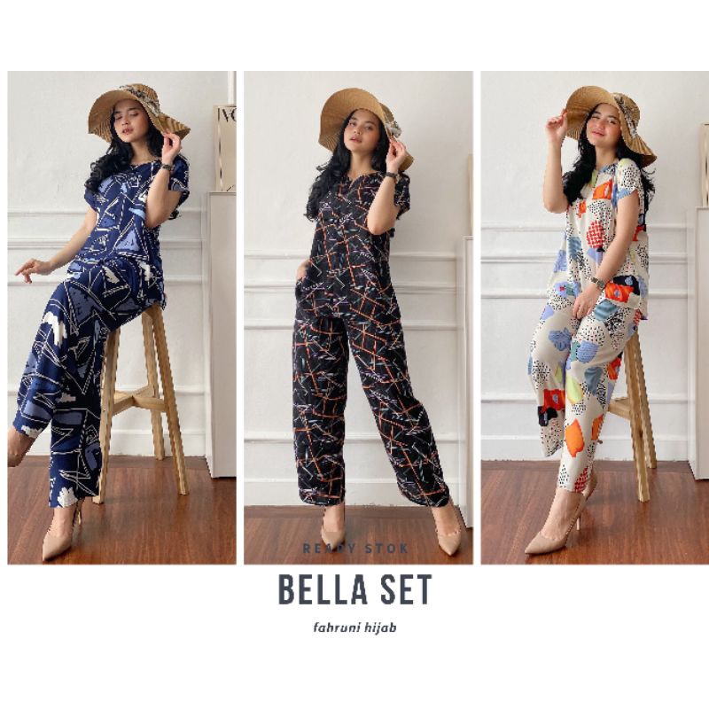 Bella Set Cp Aisha Set Oneset Cp Rayon