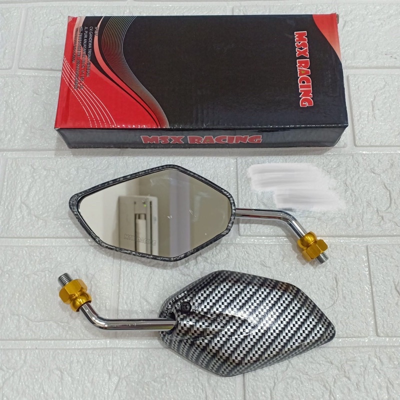 kaca spion mini karbon Honda Beat FI Vario Scoopy Beat vario 125 - 150 supra karisma dll