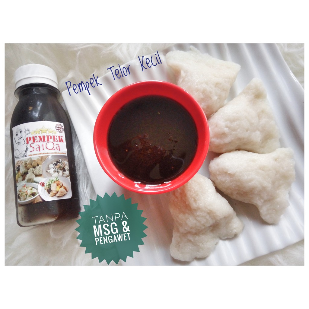 

Pempek Telor Kecil Premium isi 10 + cuko