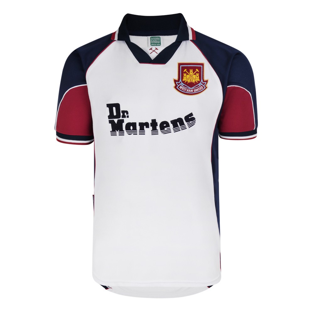 JERSEY BOLA PREMIUM RETRO WESTHAM 1999 BNWT