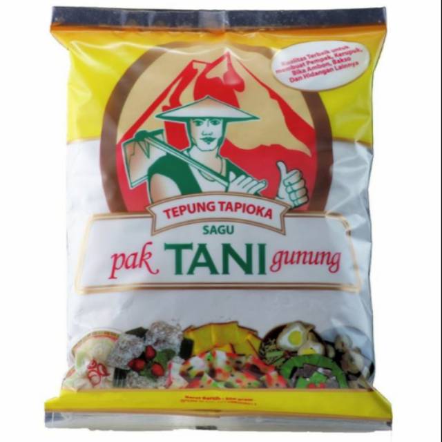 

Sagu tani cap pak tani gunung 500 gram