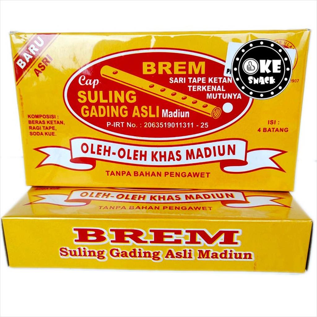 Brem Cap Suling Madiun 100g