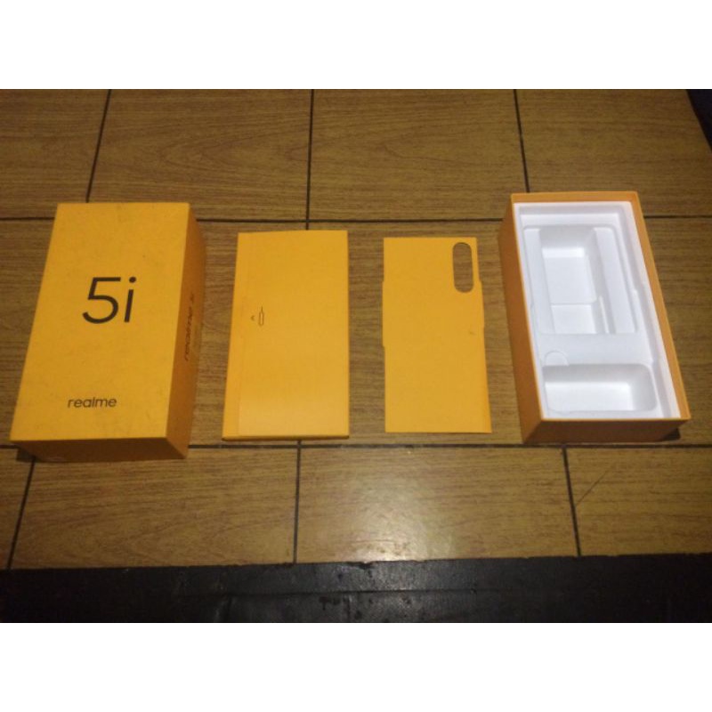 box realme 5i second original
