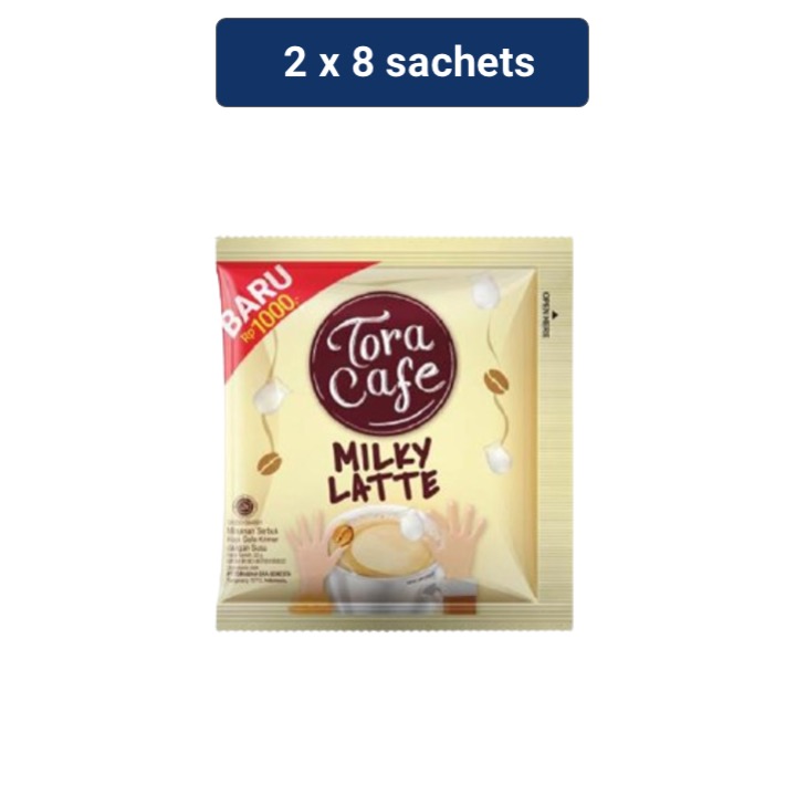 

Toracafe Milky Latte Banded 8 Sachet x 22 gr - Twinpack