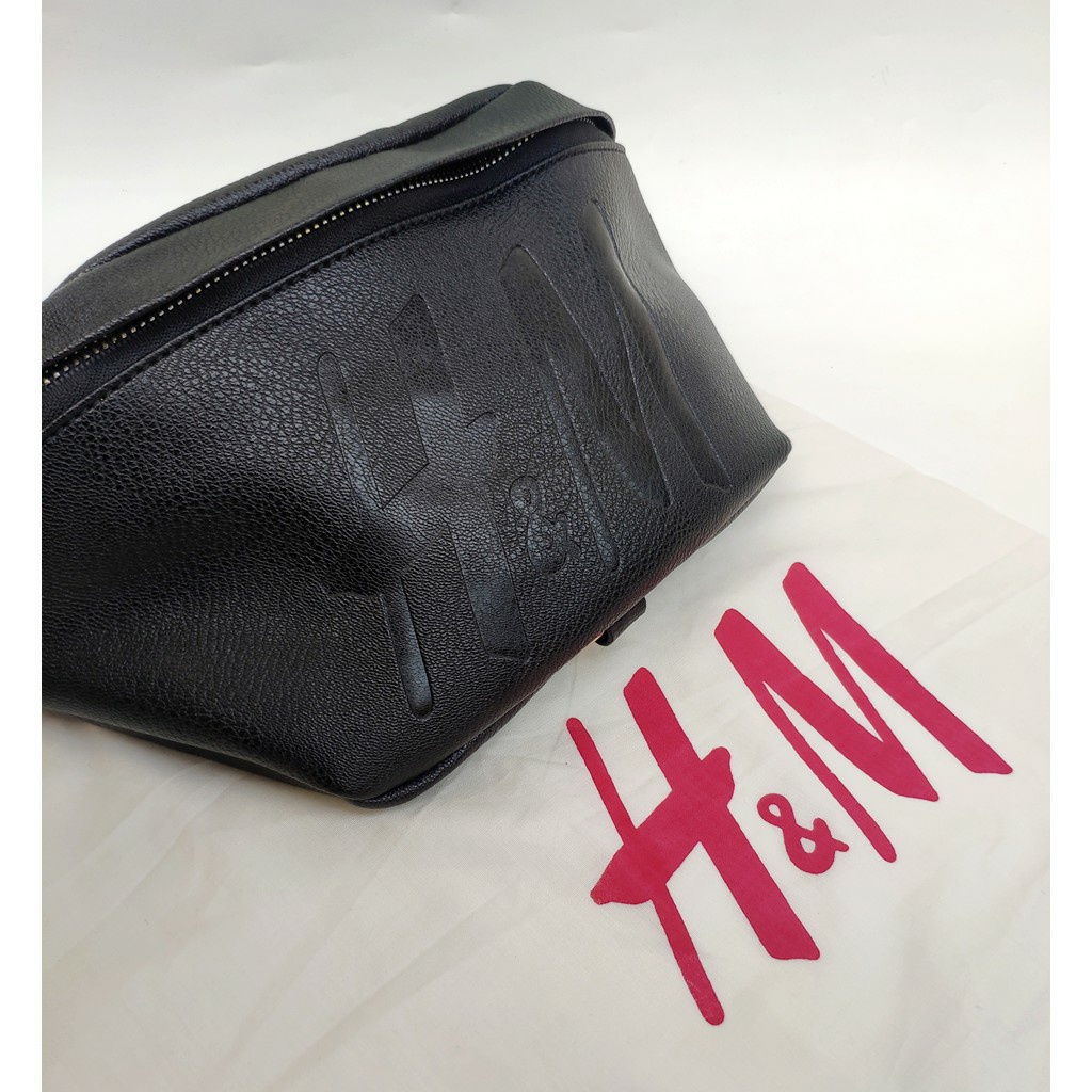 WaistBag Kulit H&M Premium Ori / Tas Pinggang HM ORI FREE DUSTBAG