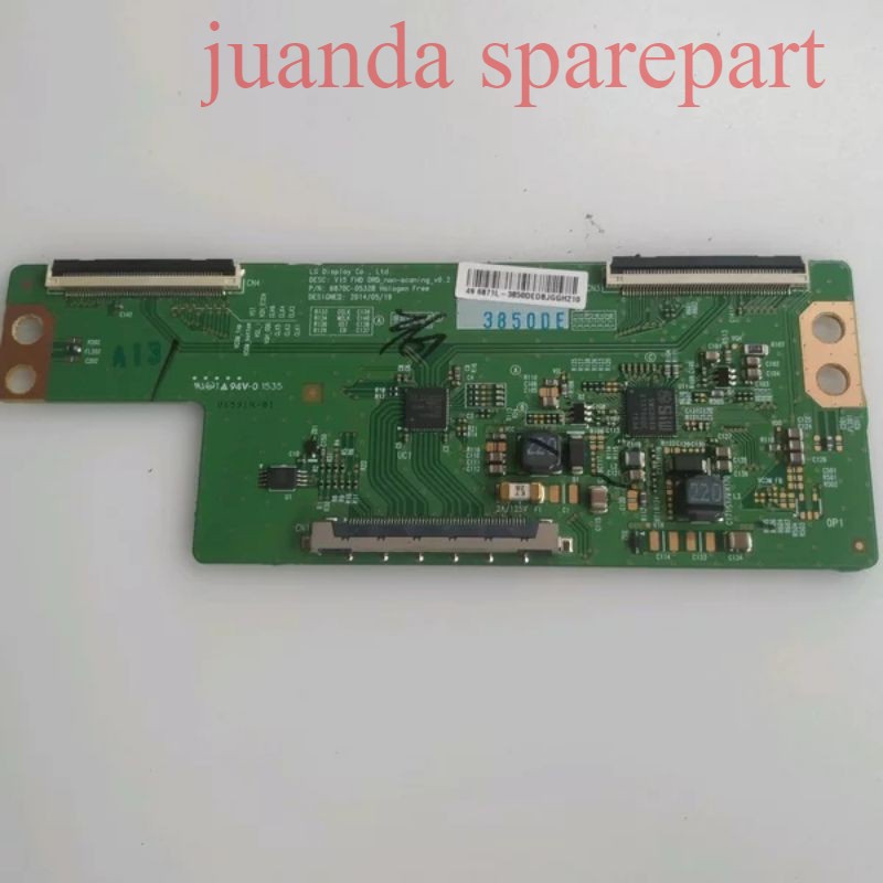 T con  - Ticon board logic tv led LG PANASONIC 43 -TH -43F302 43G302 43D306 -43C305 G -6870C 0532A .