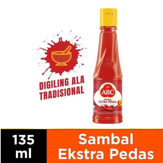 

Abc Sambal Extra Pedas 135Ml
