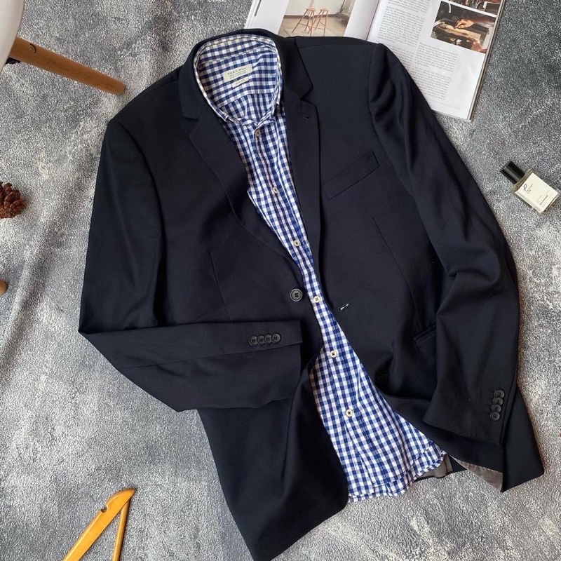 BLAZER TOPMAN SLIMFIT JAS SECOND ORIGINAL