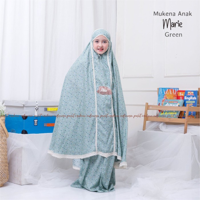 Mukena Anak Lucu Bordir Fashion Muslim Telekung Mini Premium O0F9 Import Lasercut Best Seller Terusa