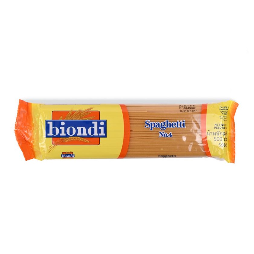 

Spaghetti No.04 - Biondi 500g