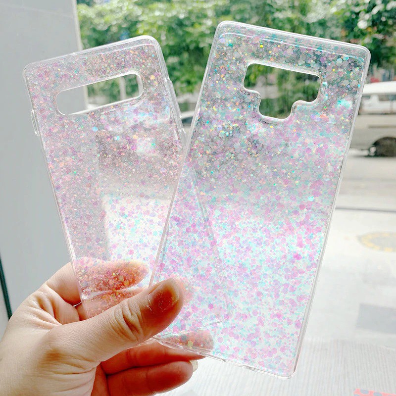 Case OPPO F9 A7 A5S F11 F11 PRO A5 A9 2020 Pearl Glitter Transparent Soft CaseCase