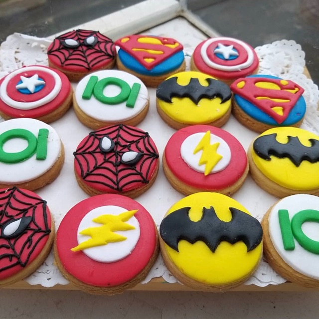 

Cookies superheroes