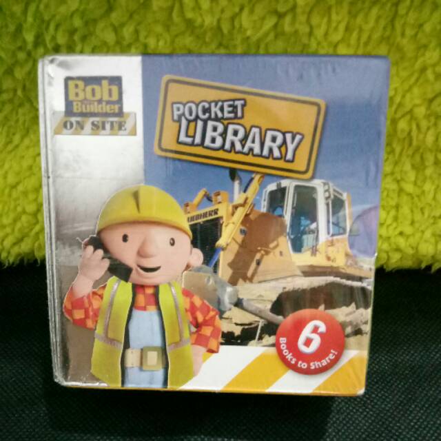 Pocket library "bob the builder on site"