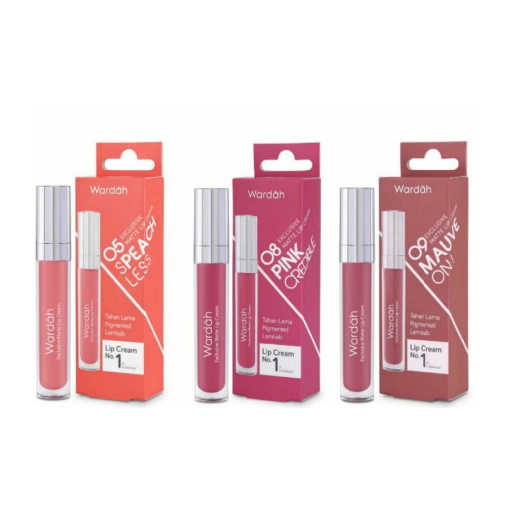 WARDAH Exclusive Matte Lip Cream 4gr