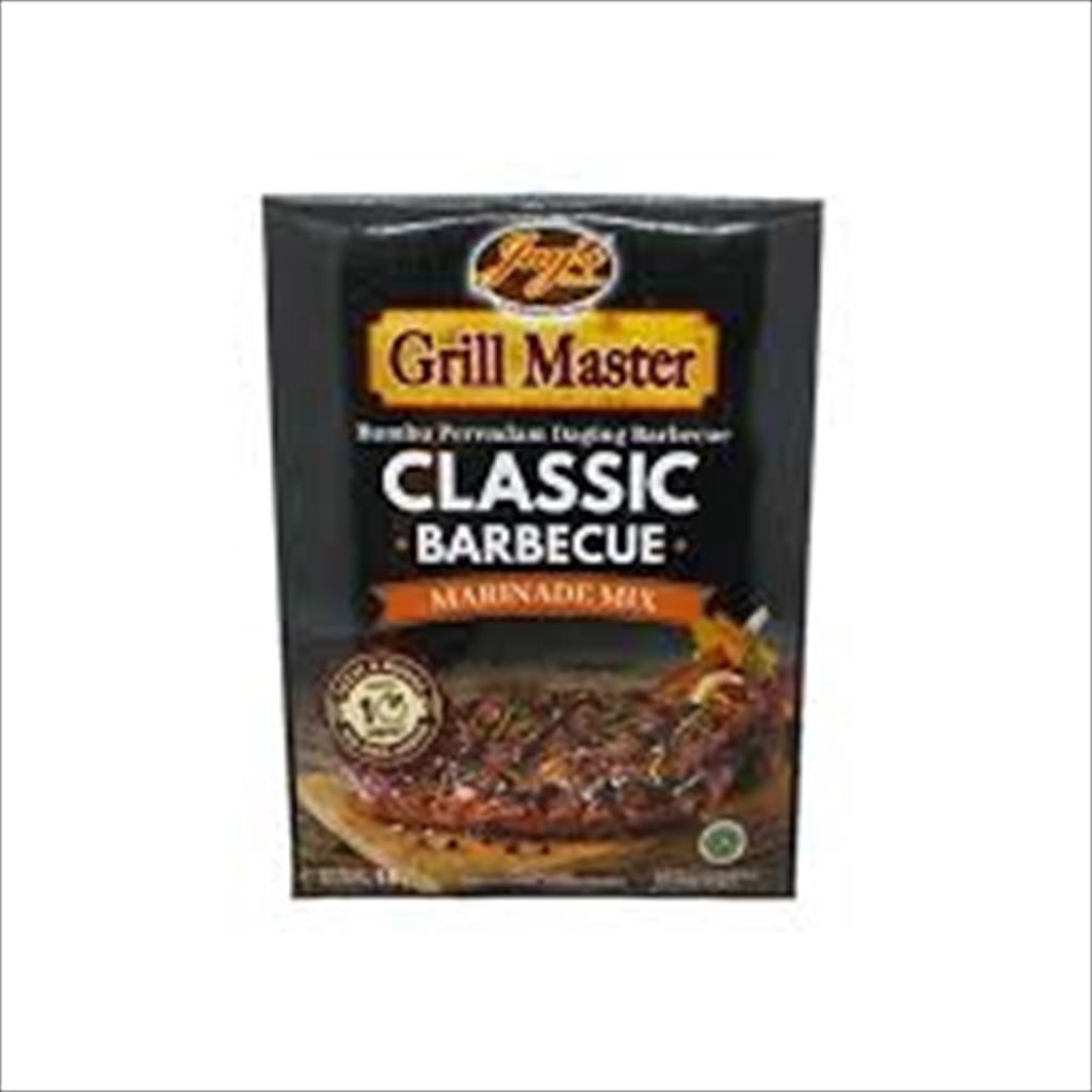 

Jays Classic Barbecue 30 Gram / Bumbu Perendam Daging BBQ