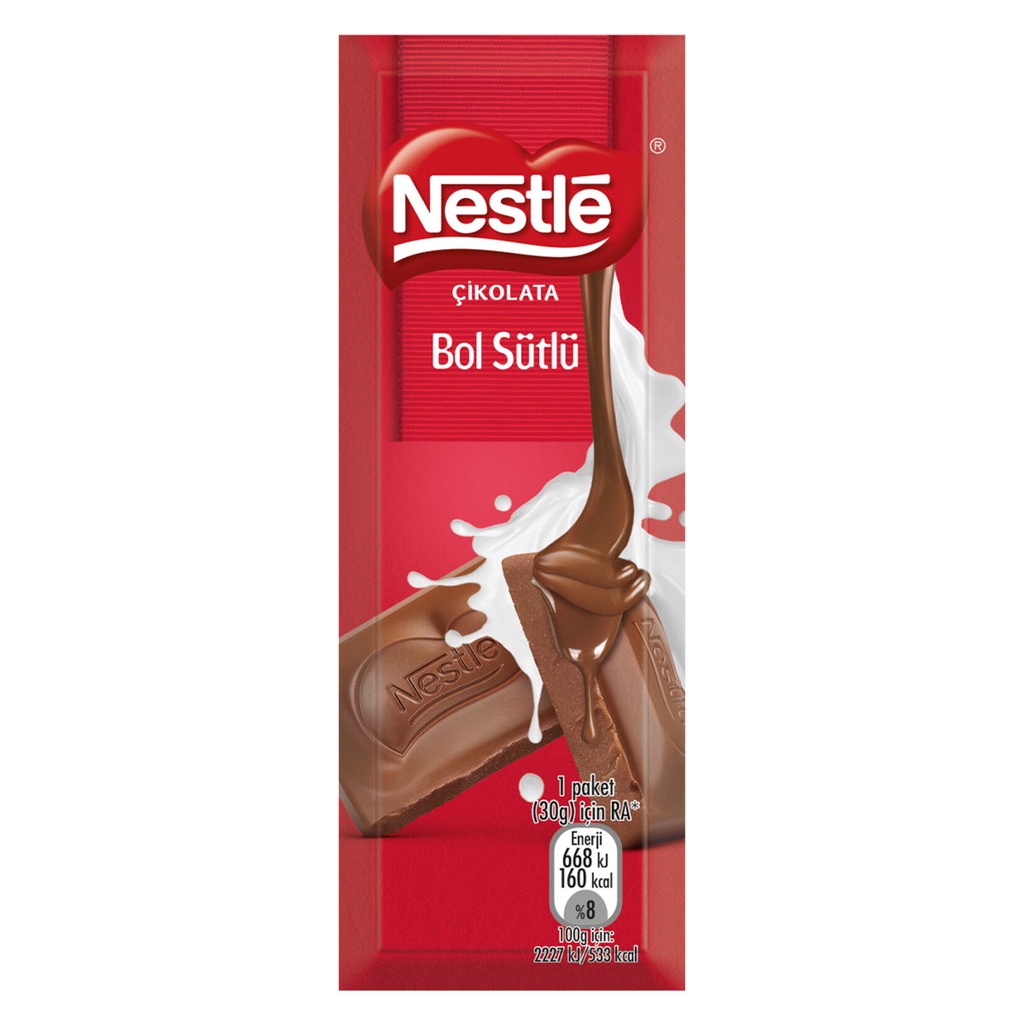

Nestle Bol Sütlü Çikolata Baton 30 G