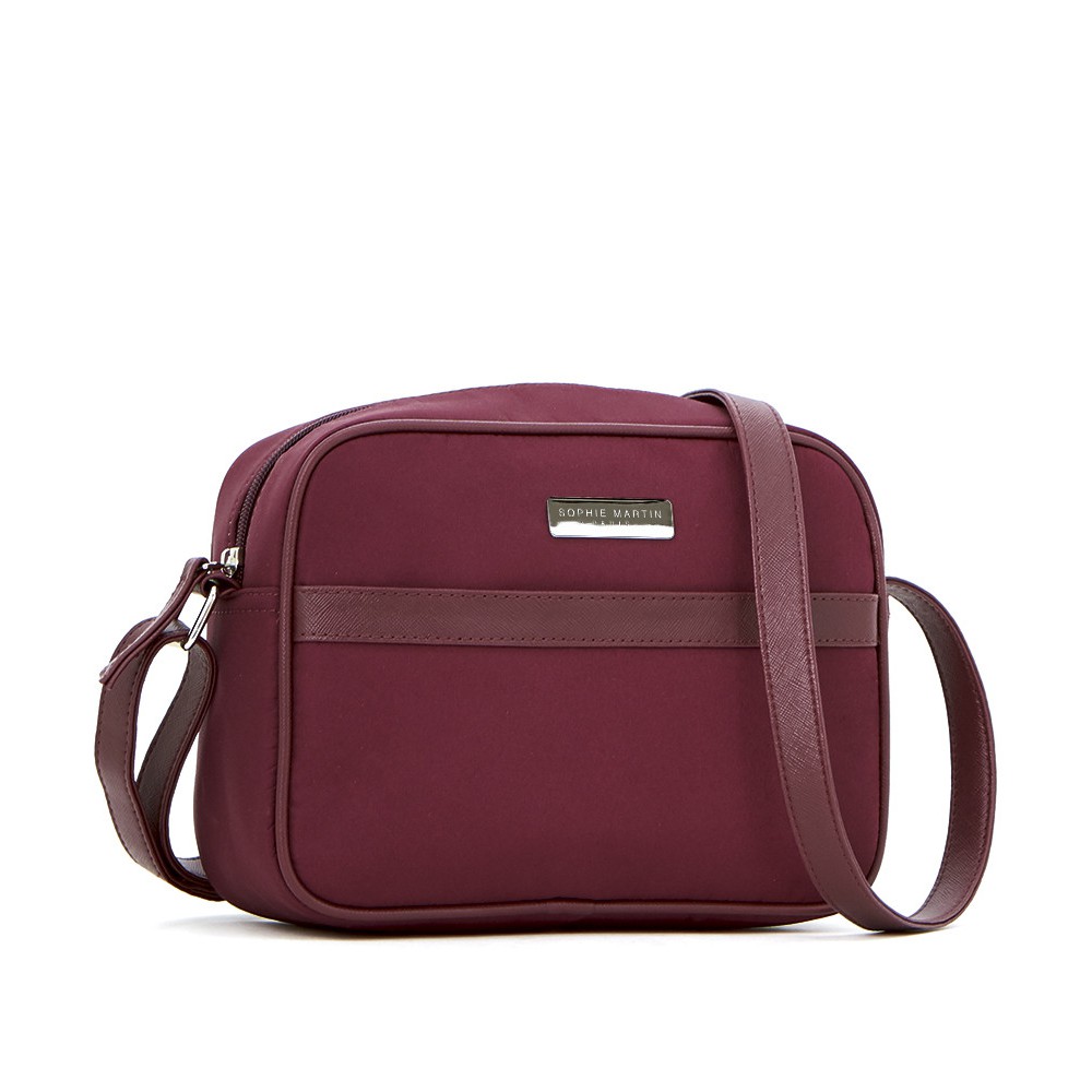  TAS  SELEMPANG  WANITA  SOPHIE MARTIN KECIL MAROON CHANTES 