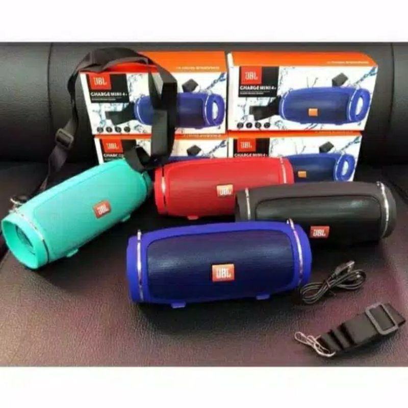 Speaker JBL Charge mini 4+ Bluetooth Free Tali Selempang