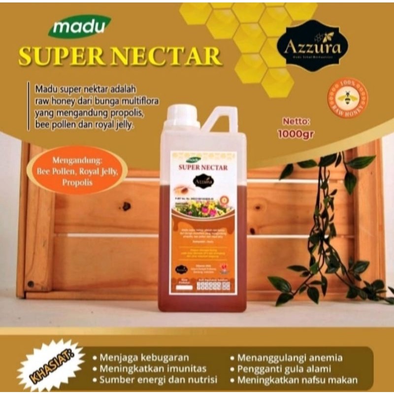 

Madu Azzura - Madu Super Nectar Obat Untuk Menanggulangi Anemia Dan Sumber Vitamin 1 KG