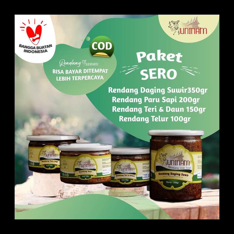 

READY! PAKETAN IRIT LENGKAP 4 JENIS RENDANG PALING MURAH