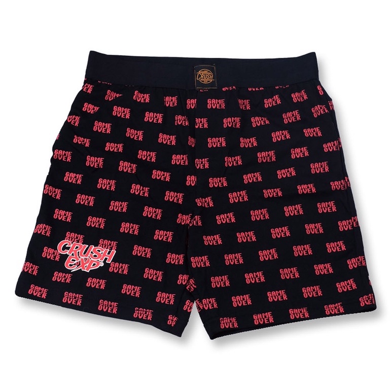 CRUSH EXP Celana Boxer Full Print BRC0116 - BLACK