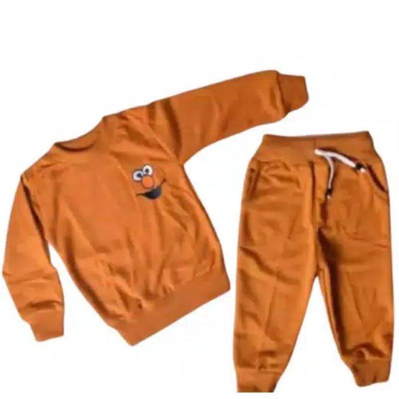 (COD) SETELAN JOGER ANAK ELMO