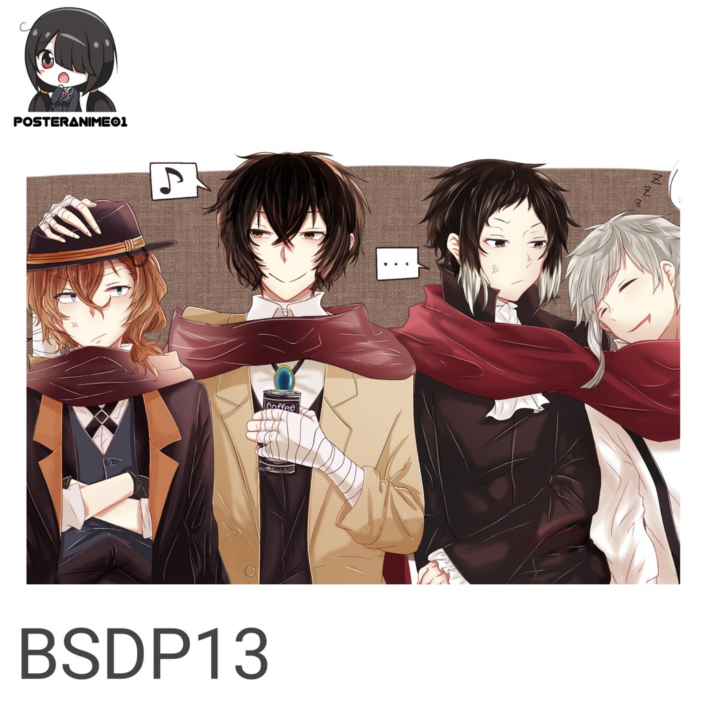 Poster Anime Bungou Stray Dogs #1 | Poster Anime Bungou Stray Dogs-BSDP13