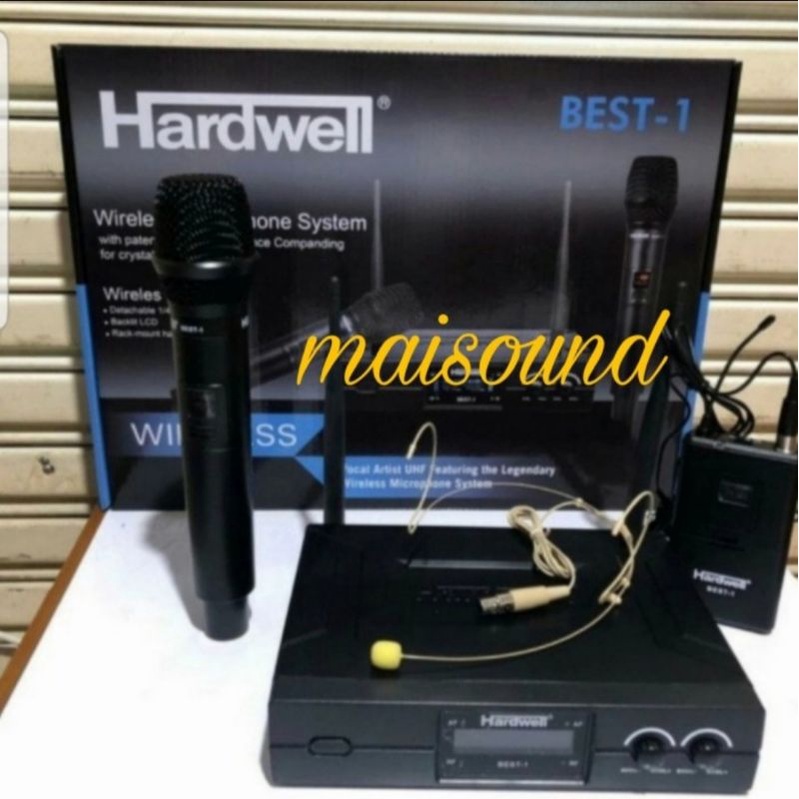 MIC HARDWELL BEST 1 PEGANG JEPIT HARDWELL BEST1 HANDHELD HEADSET CLIP