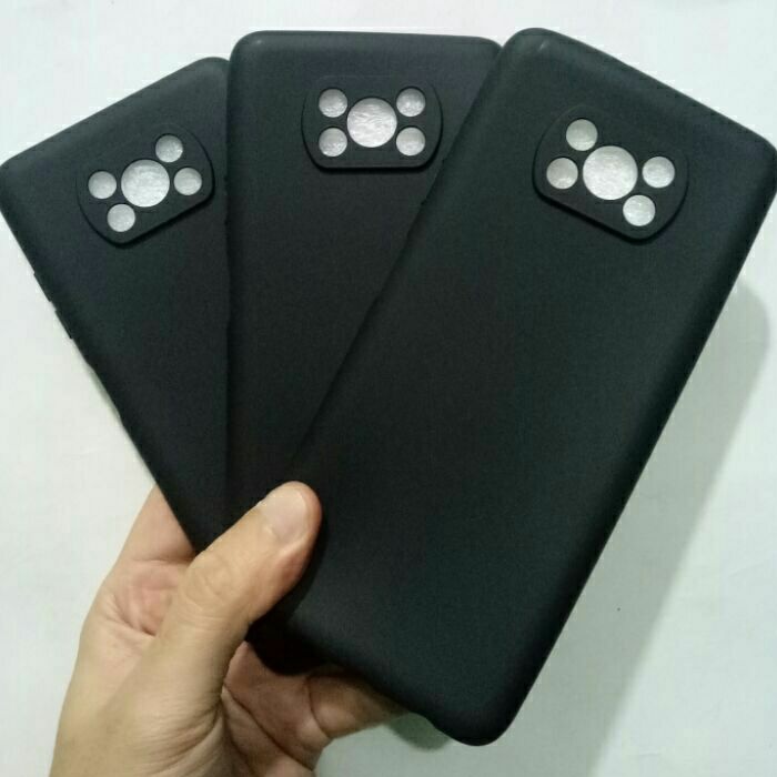 Xiaomi Poco X3 X3 Pro Case Softcase Slim Black Matte Camera Protection Case Casing Poco X3 X3 Pro