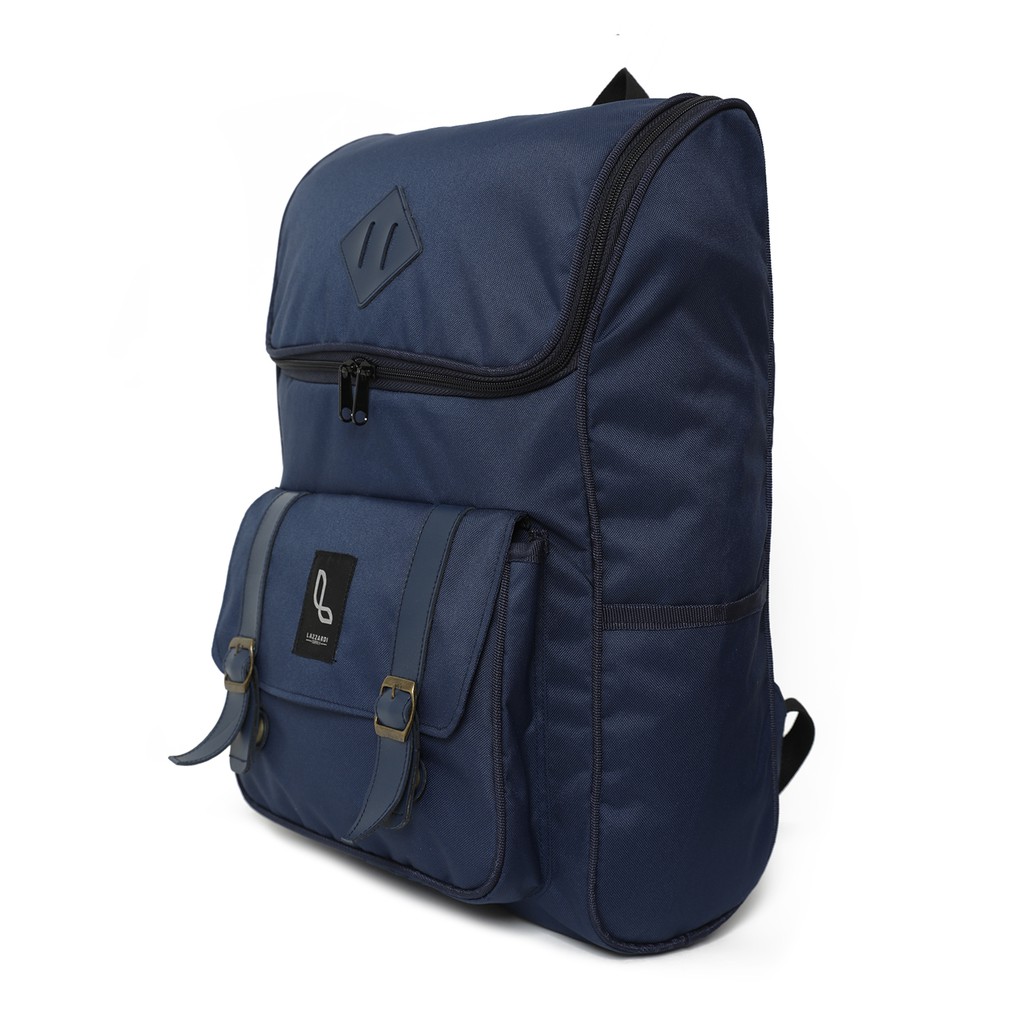 STRUGGLE NAVY |LAZZARDI x FORIND| Tas Ransel Punggung Ori Bag Pria Wanita Backpack Baru Gunung