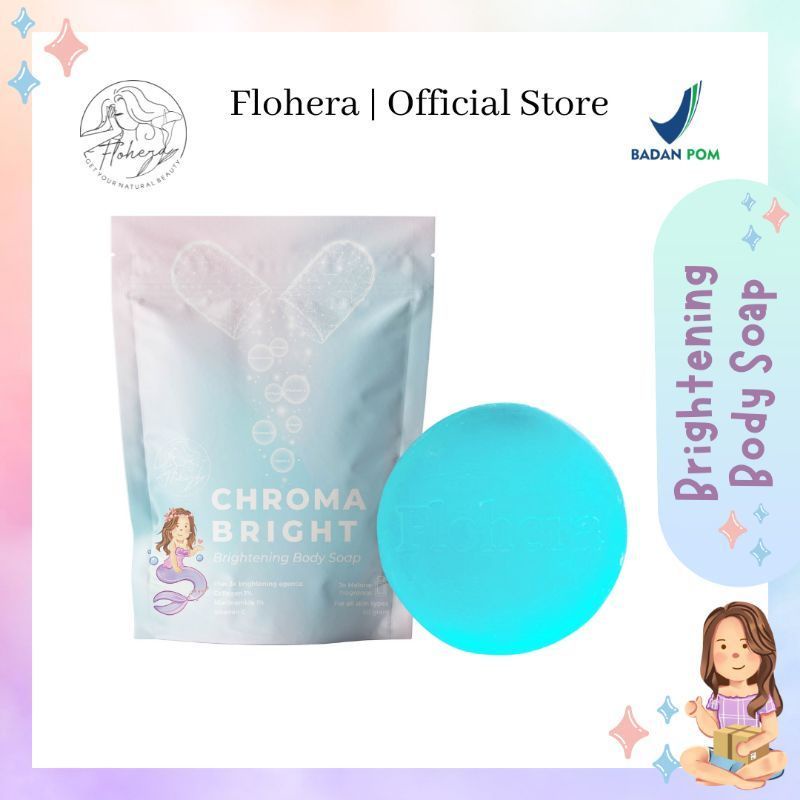 CHROMA BRIGHT BRIGHTENING SOAP / SABUN PENCERAH BADAN BPOM