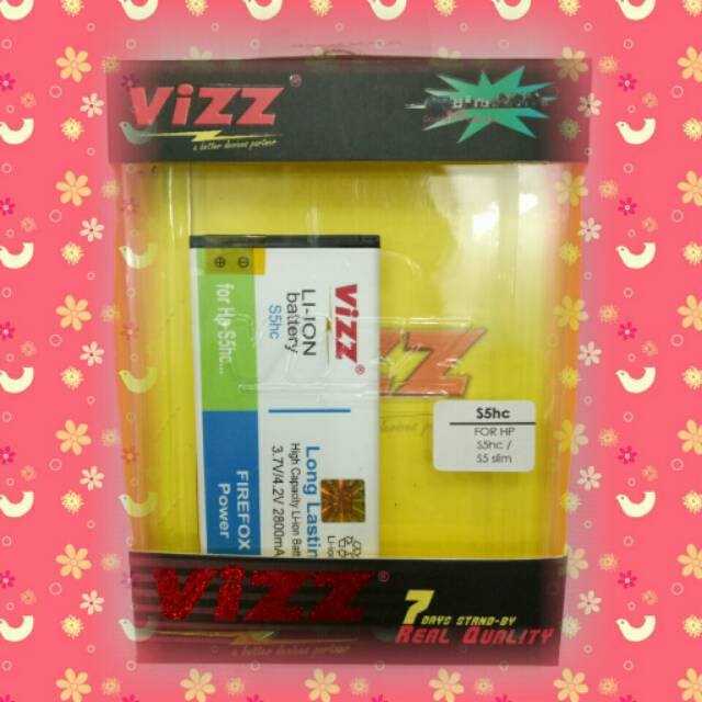 Baterai double power vizz samsung s5 replika