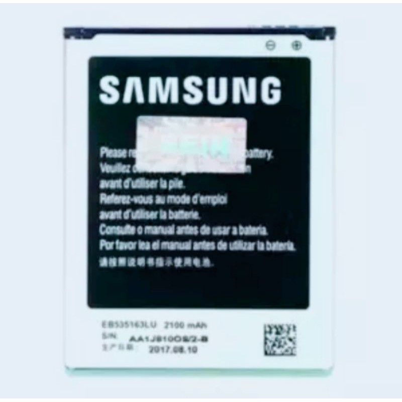 BATERAI - BATRAI - BATRE ORIGINAL SAMSUNG GRAND DUOS - 19082 - GRAND NEO - EB 535163LU