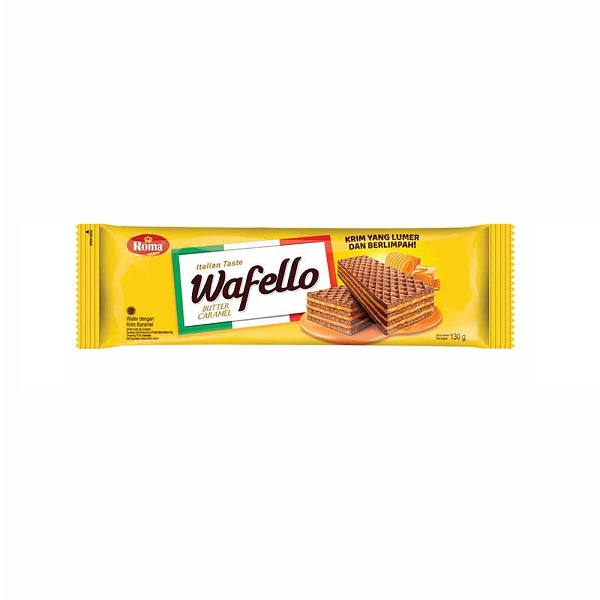 

WAFELLO WAFER ITALIA CARAMEL 130 gr