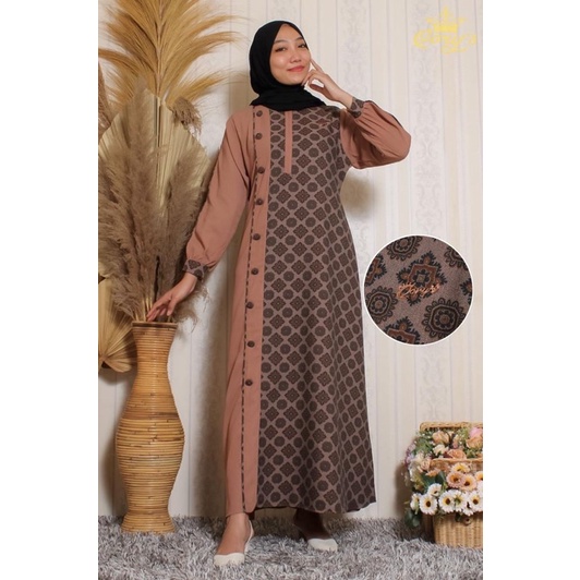 Gamis Qory’s motif batik