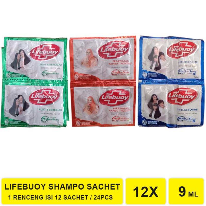 LIFEBUOY SHAMPO SACHET / SHAMPO LIFEBUOY
