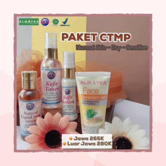 Paket CTMP Umimu Almayra untuk kulit Normal Kering Sensitif