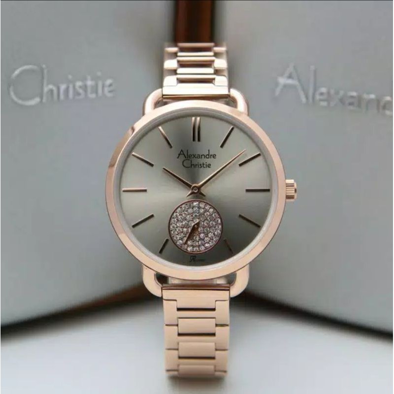JAM TANGAN WANITA ALEXANDRE CHRISTIE 2907 AC 2907BS Ac 2907 ORIGINAL [ GARANSI RESMI 1 TAHUN ]